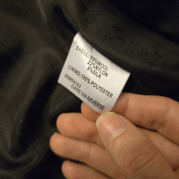 Calvin Klein Wool Coat - Picture 7 of 10